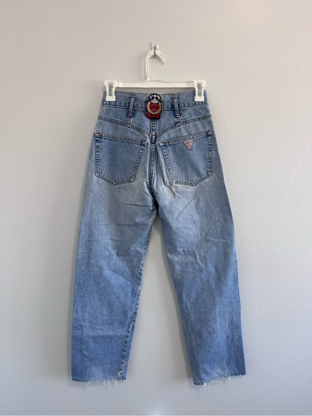 Vintage 80s Guess by Georges Marciano High Waist Mom Jeans Rare Crest Patch 24